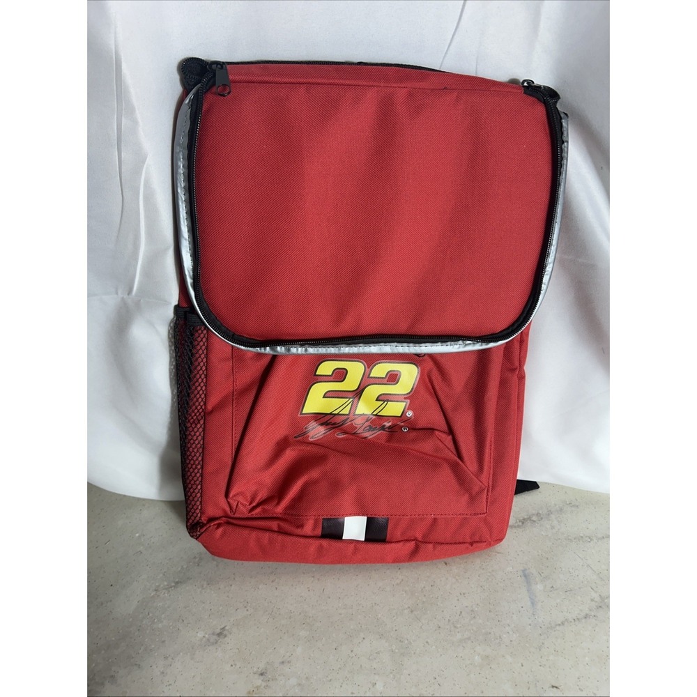 Joey Logano NASCAR FOCO #22 Big Number Colorblock Backpack